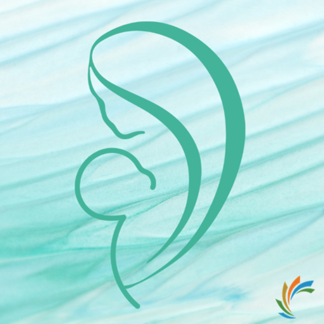Centennial Maternal Mental Health logo on green background